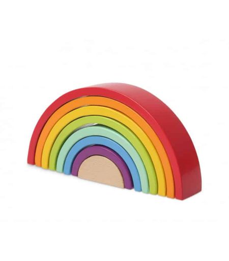 Juguete arcoiris waldorf grande