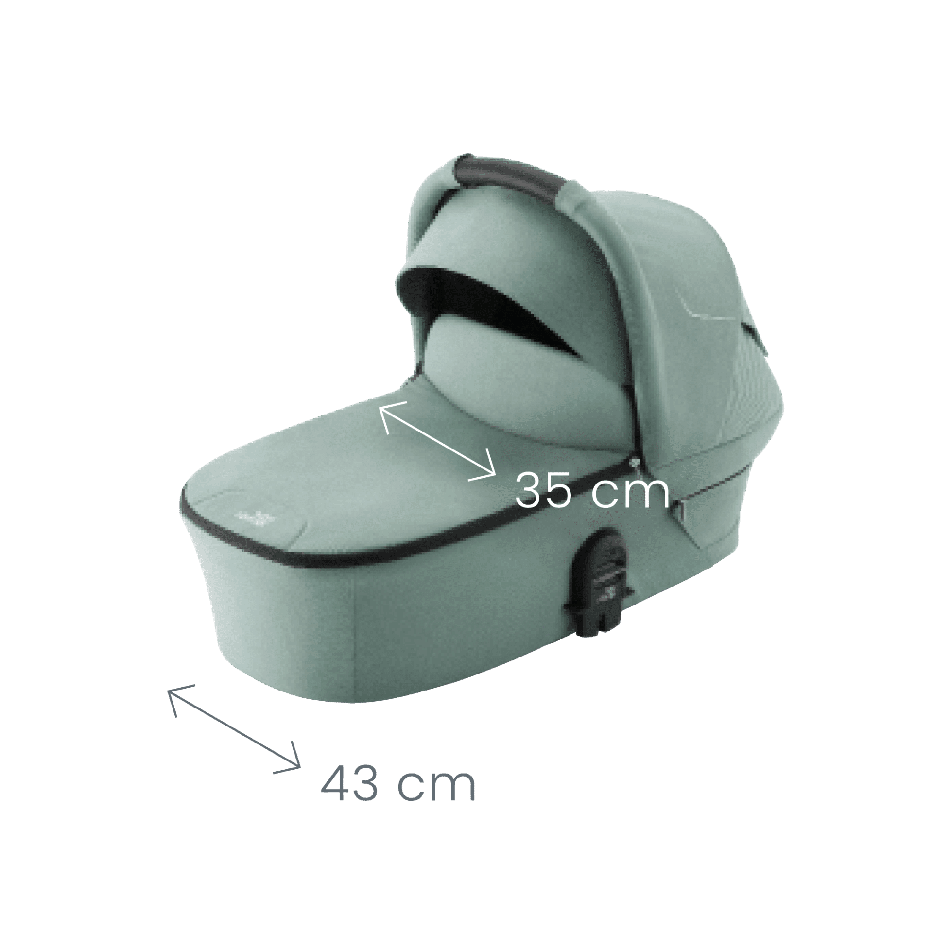 SMILE 5Z Carrycot DimensionImages 2000x2000px 2 912a89d1 7bd2 4b54 a2e1 7748d47af1d8
