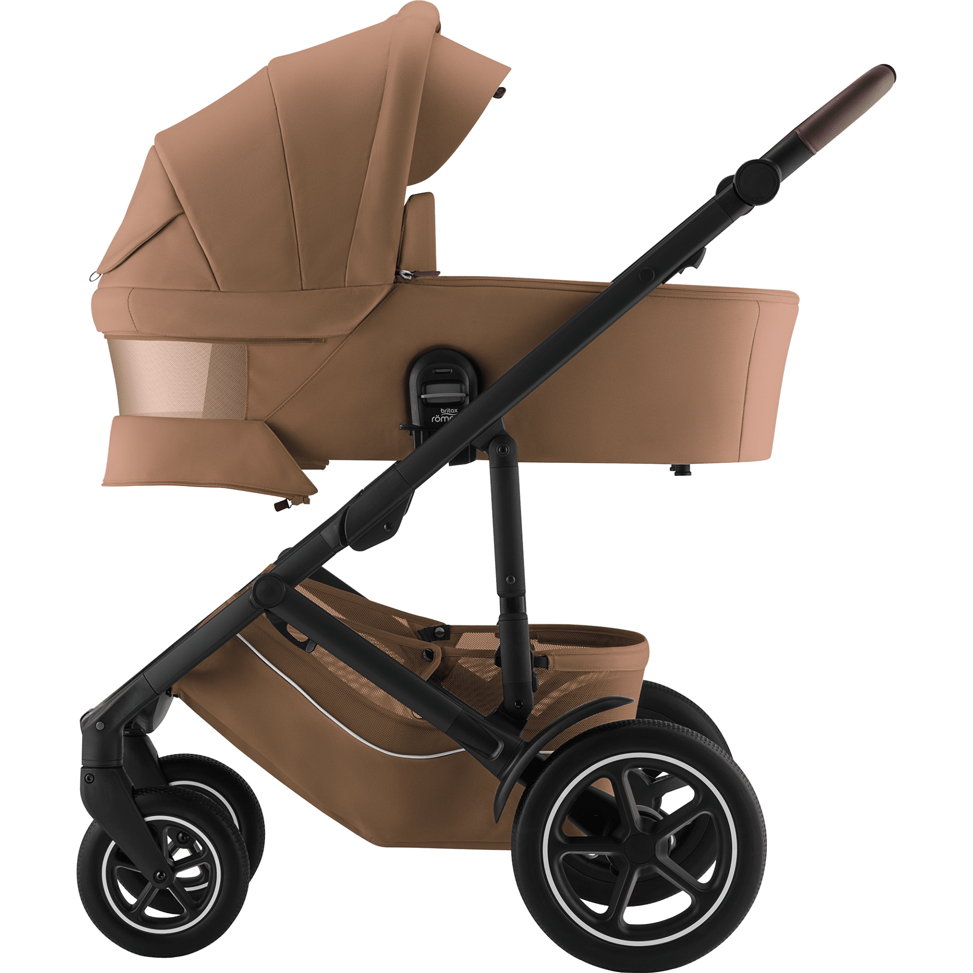 SMILE 5Z WarmCaramel MattBlack BrownHandle 01 HardCarrycot VentilationWindow 2025 72dpi 2000x2000 36c40c5f e959 488d bc01 81dc9b48d8cb