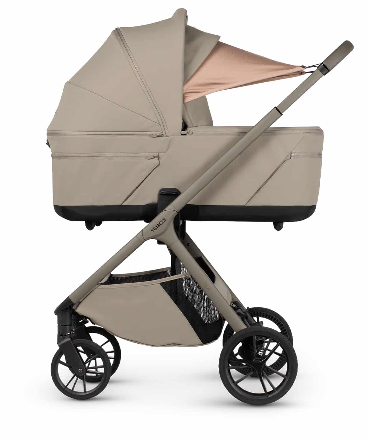 Venicci Tila Latte sunshade for the carrycot